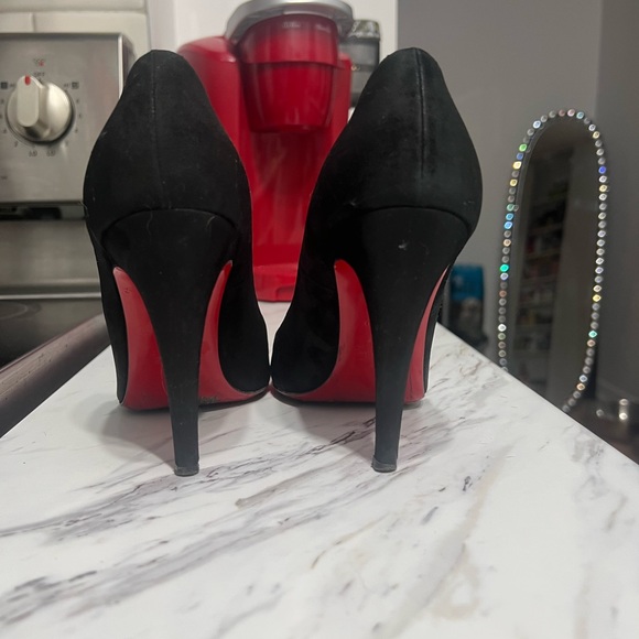 Christian Louboutin Shoes - Authentic Christian Louboutin Ron Ron model 100 velvet